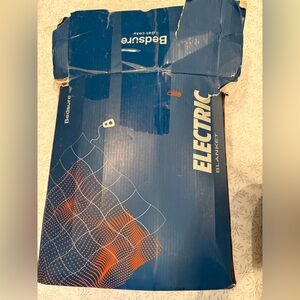 New Beadsure Electric Blanket - grey 50X60